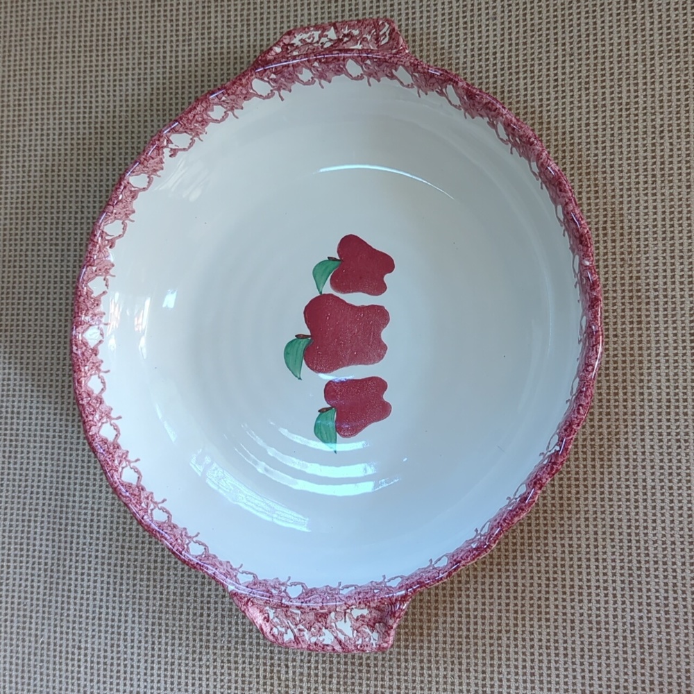 Neher, 1996,  vintage pottery casserole dish